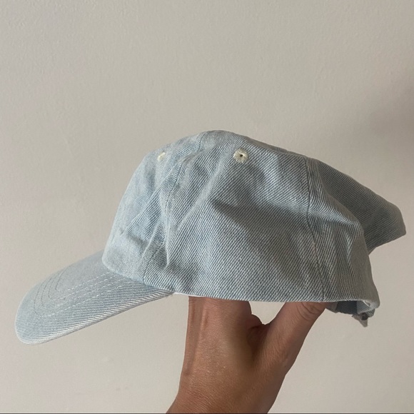 SOLD Light blue denim cap - Picture 3 of 3